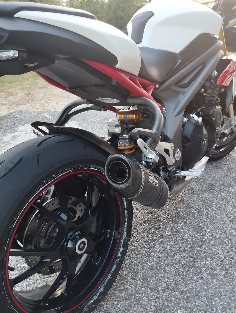 Triumph Speed Triple R 1050 R Alb - 2