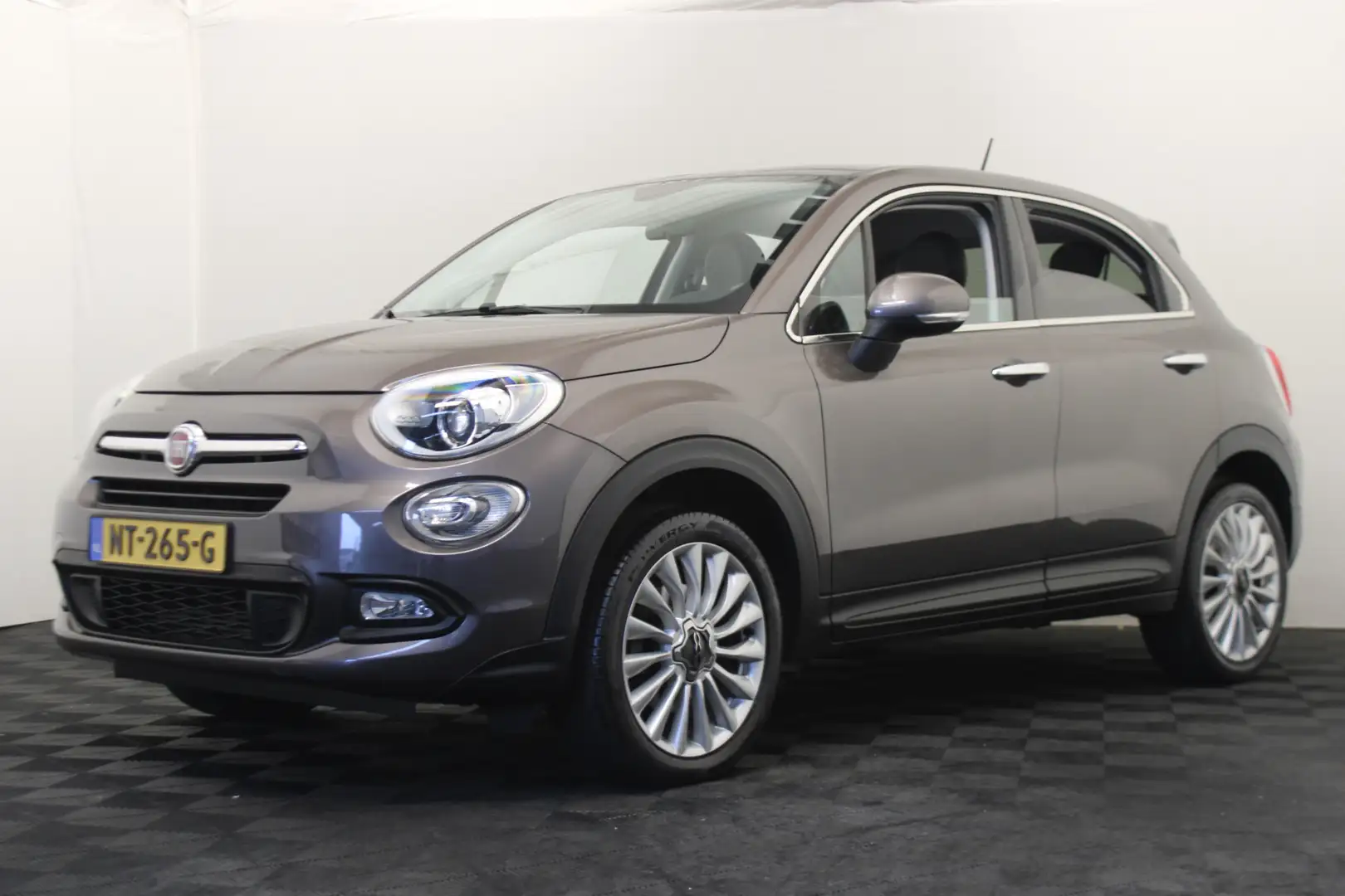 Fiat 500X 1.4 Turbo MultiAir Lounge Bruin - 1