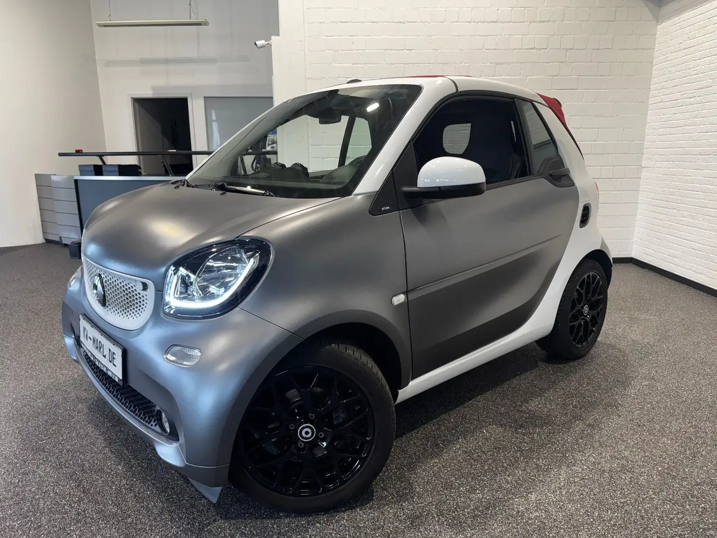 smart forTwo PRIME CABRIO AUTOM. NAVI LEDER KLIMAAUTO Blanco - 2