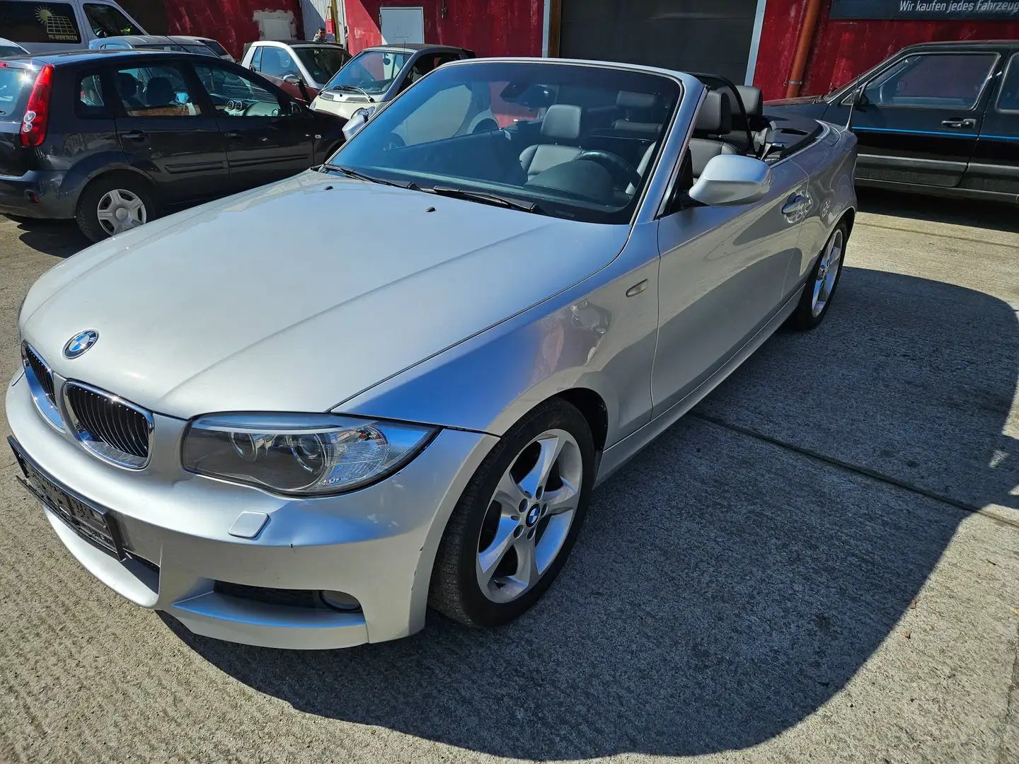 BMW 128 128i Cabrio Automatik Leder M-Paket Sitzhz. Klima Grau - 1