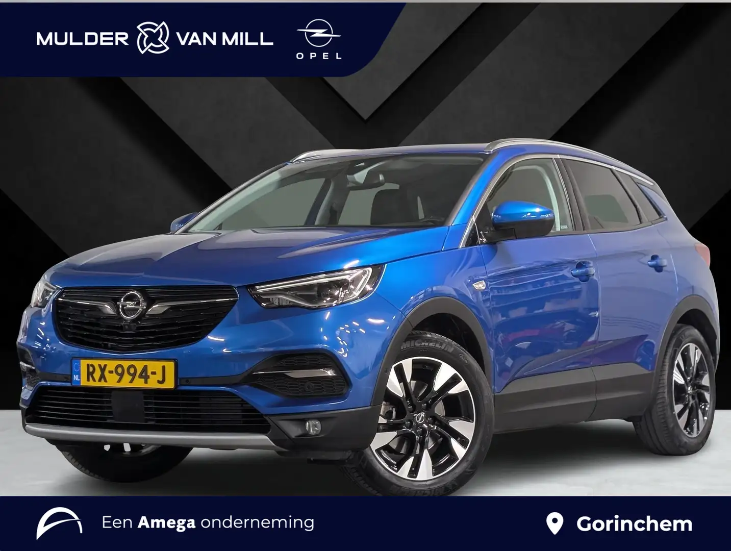 Opel Grandland X Innovation+ 1.2 Turbo 130pk EAT8 | TREKHAAK | LEDE Blauw - 1