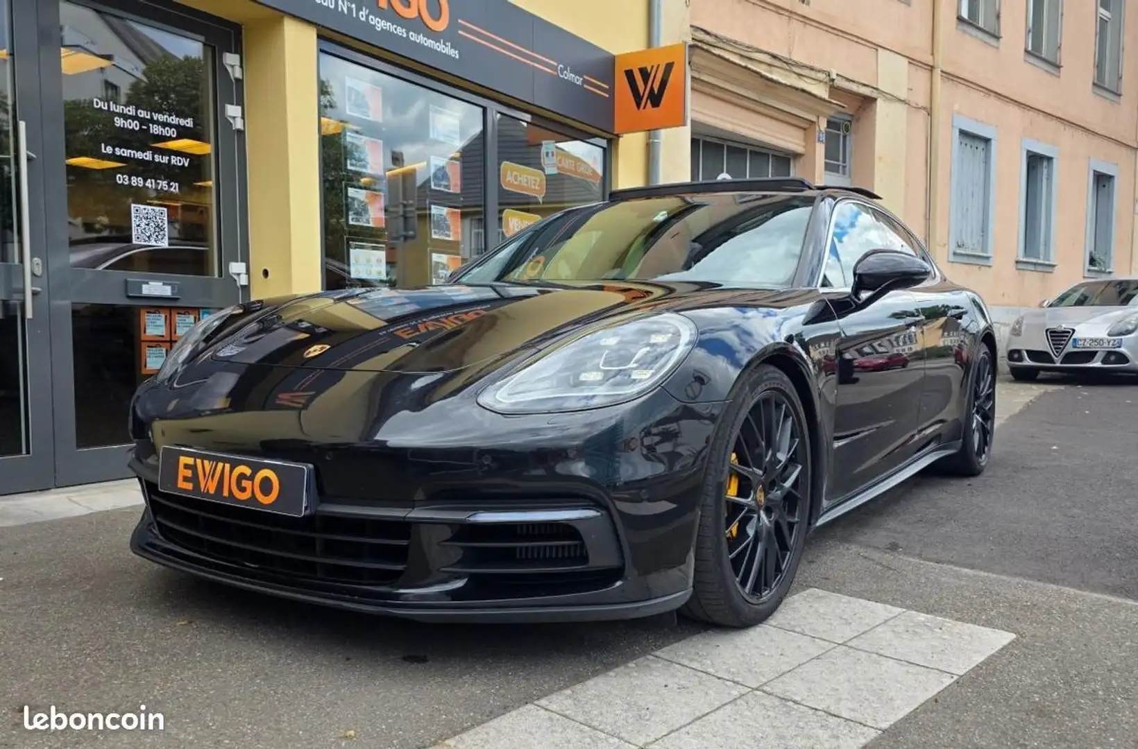 Porsche Panamera 4.0 DIESEL 420 4S BVA-PACK CHRONO SPORT-TOIT OUVRA Noir - 2
