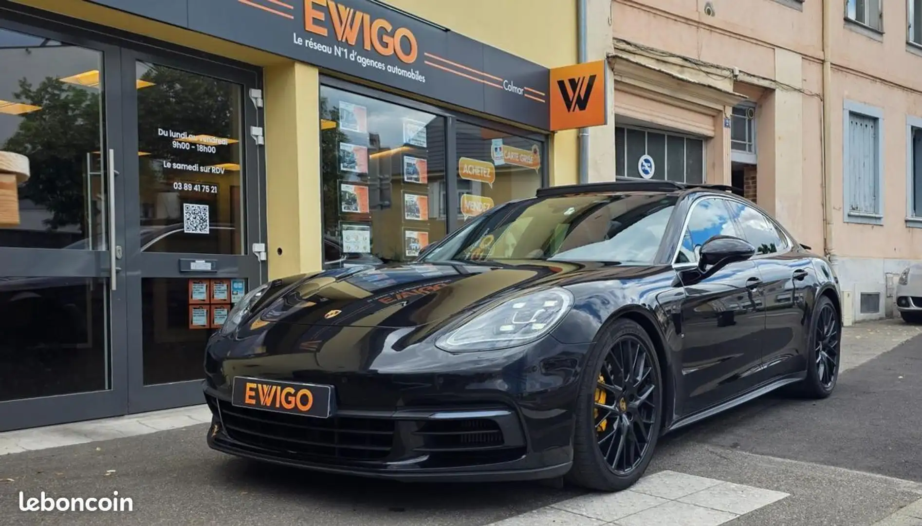 Porsche Panamera 4.0 DIESEL 420 4S BVA-PACK CHRONO SPORT-TOIT OUVRA Noir - 1