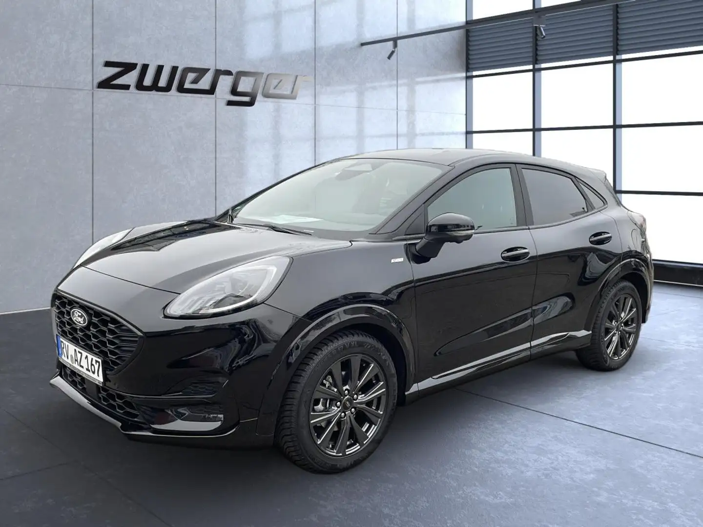 Ford Puma ST-Line X Matrix LED iACC 360° Cam Navi Alu 1 Schwarz - 2