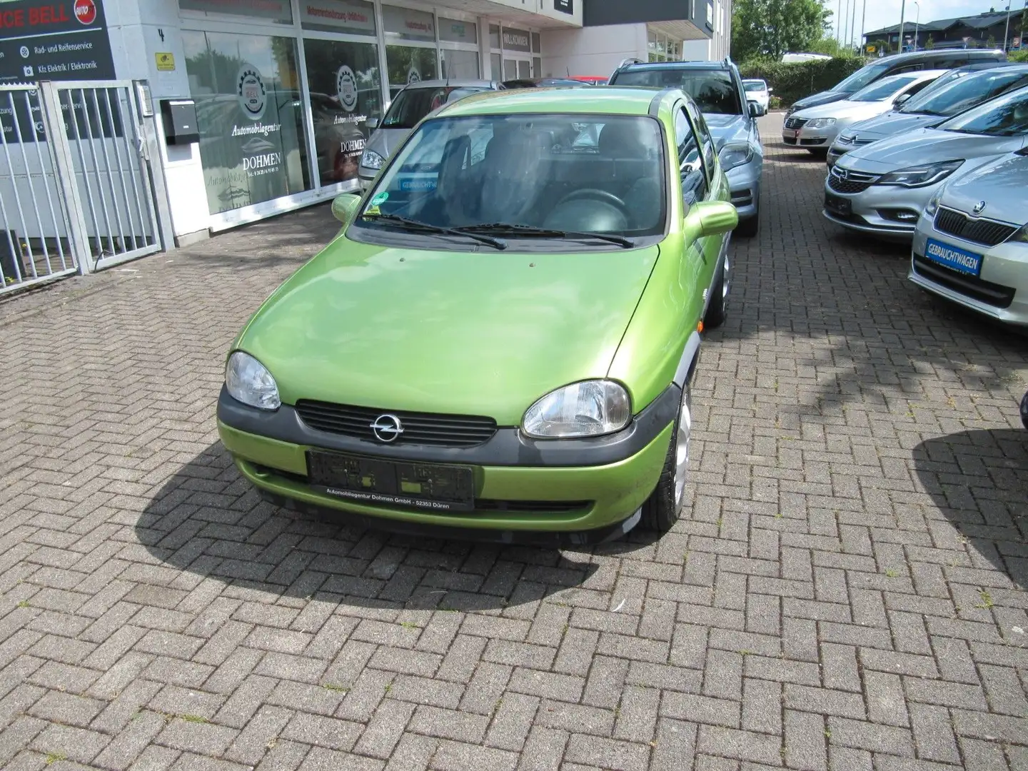 Opel Corsa 1.0 12V EDITION 2000. 87700 KM Vert - 1