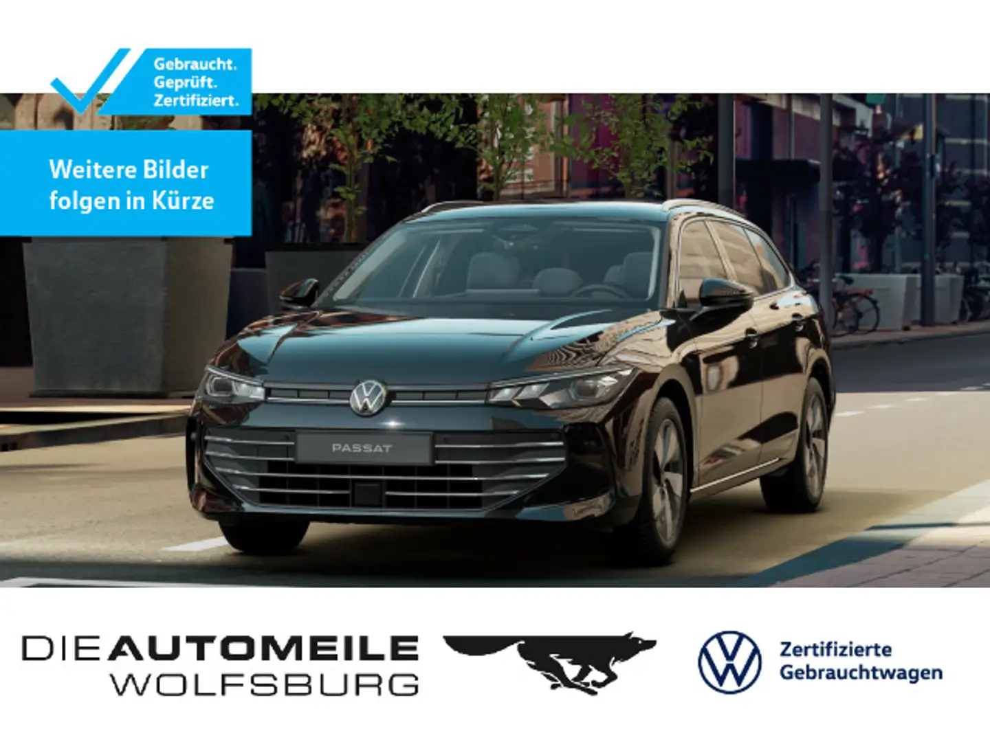 Volkswagen Passat Variant Passat Var. 1.5 eTSI DSG Business DCC/Massage/Cl Schwarz - 1