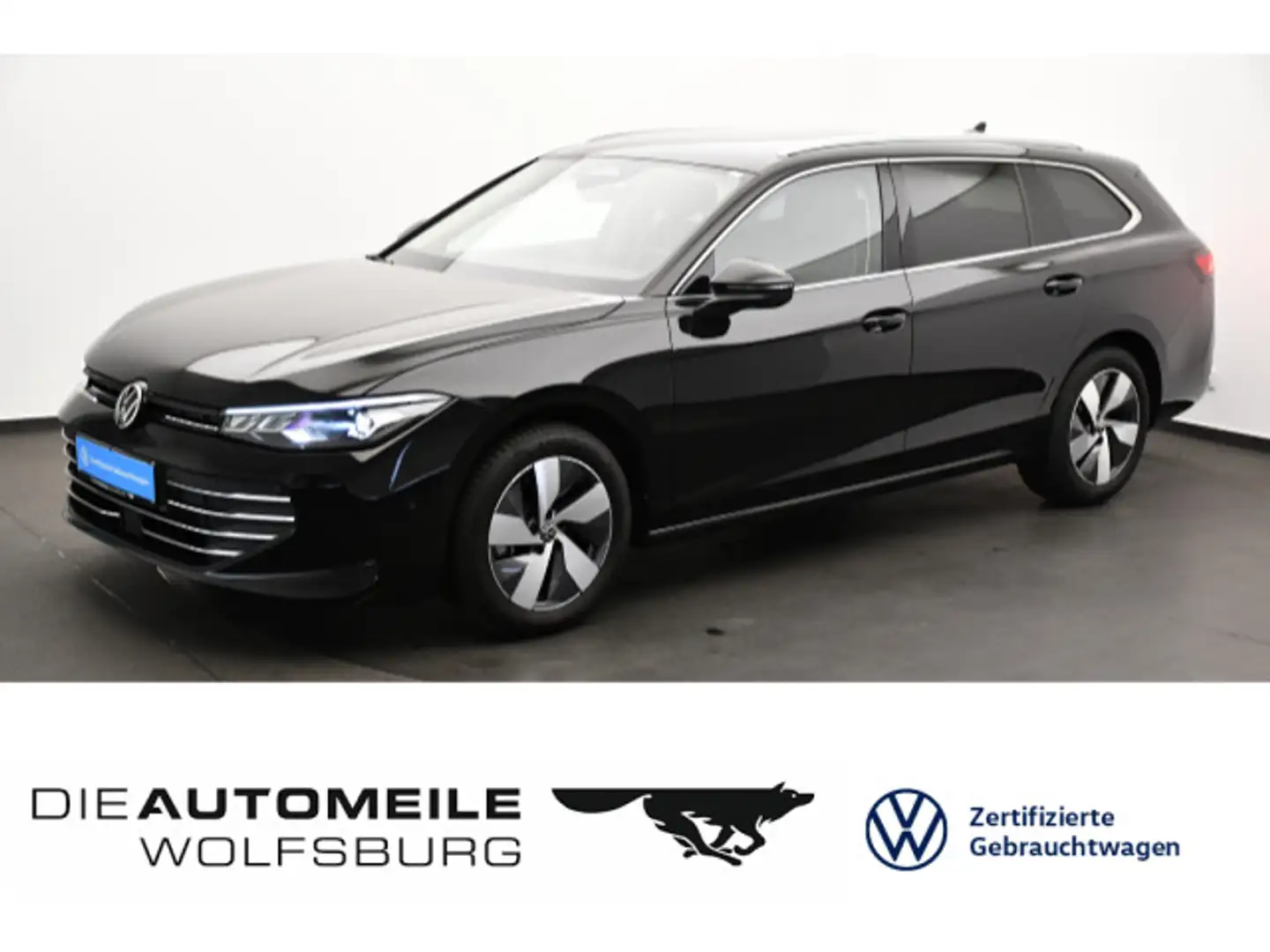 Volkswagen Passat Var. 1.5 eTSI DSG Business DCC/Massage/Cl Schwarz - 1