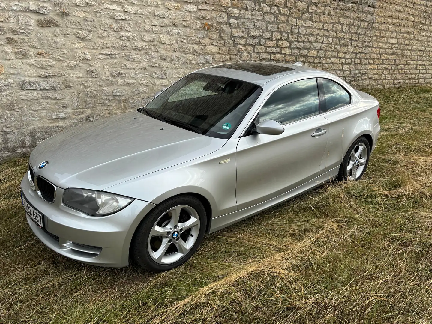 BMW 123 123d Coupe Zilver - 2