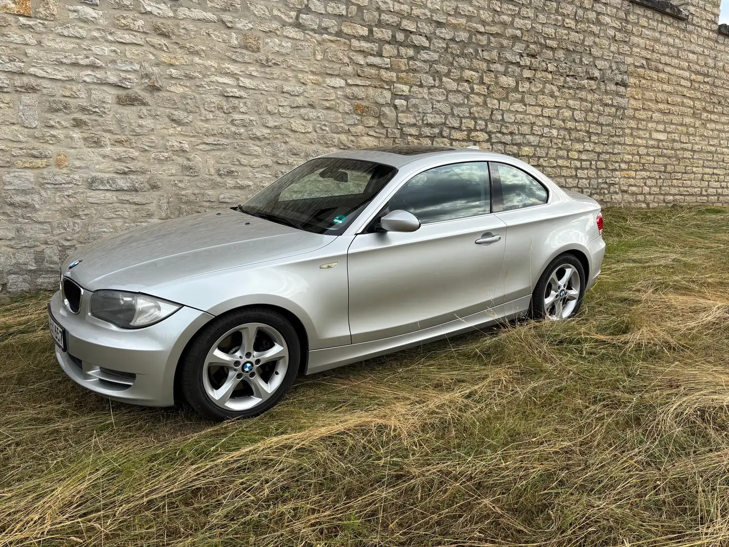 BMW 123 123d Coupe Zilver - 1