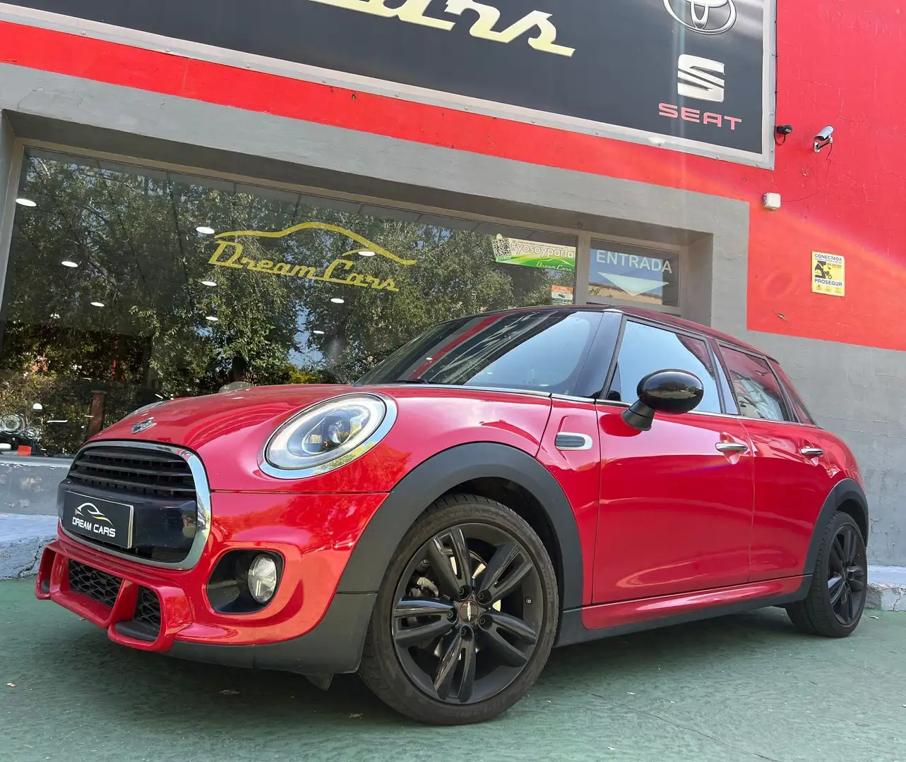 MINI Cooper D Aut. Rojo - 1