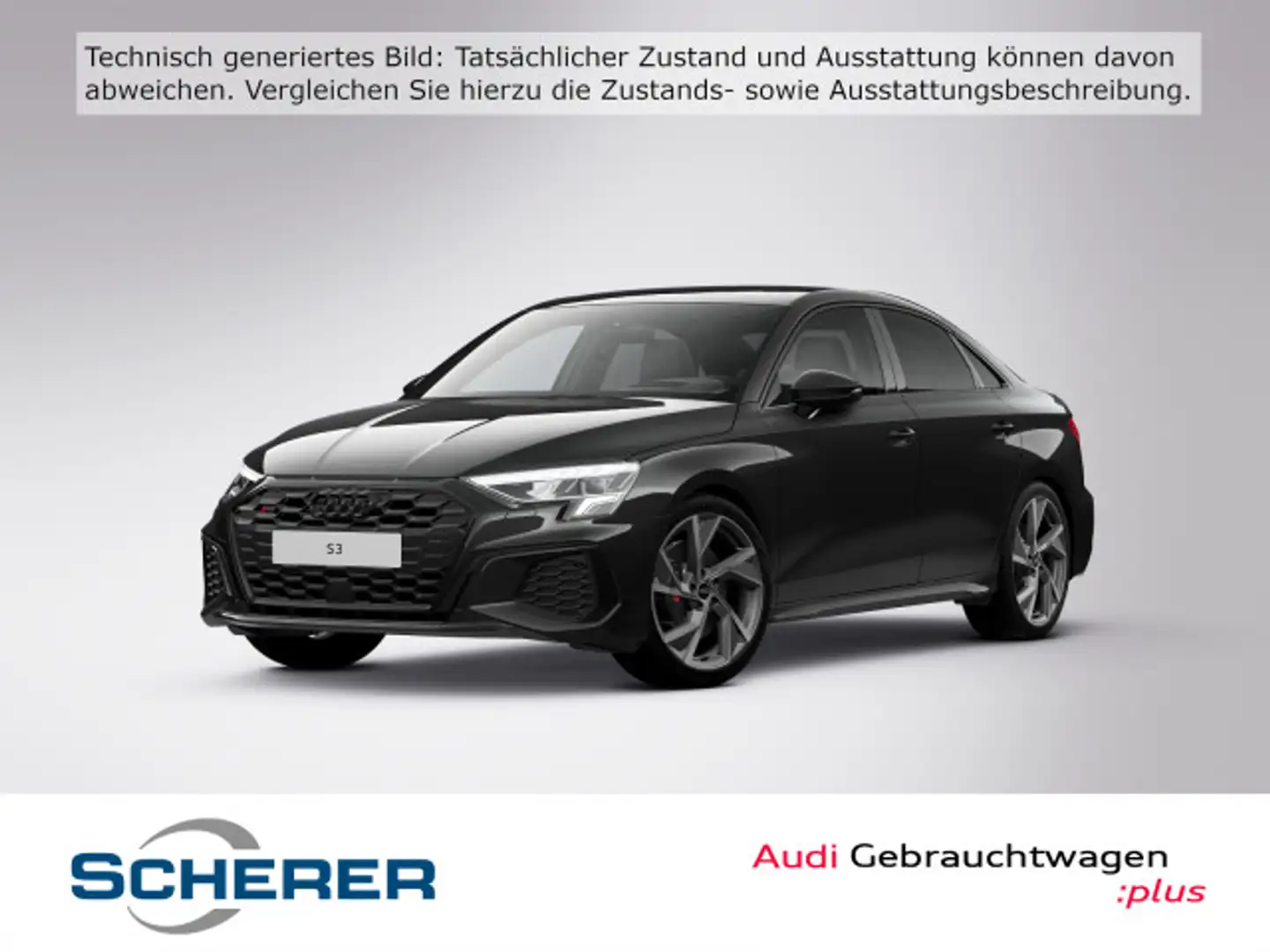 Audi S3 S tronic quattro LED B&O HUD NAVI P Schwarz - 1