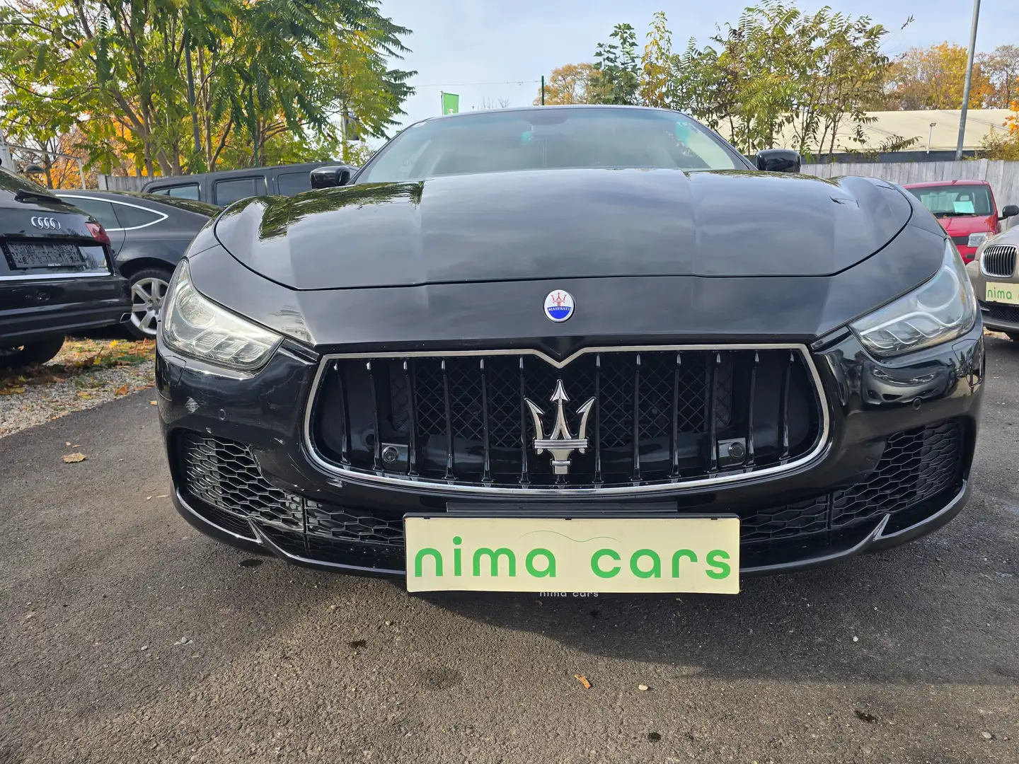 Maserati Ghibli Diesel / Mega Sound / Schiebedach / Serviceheft Schwarz - 2