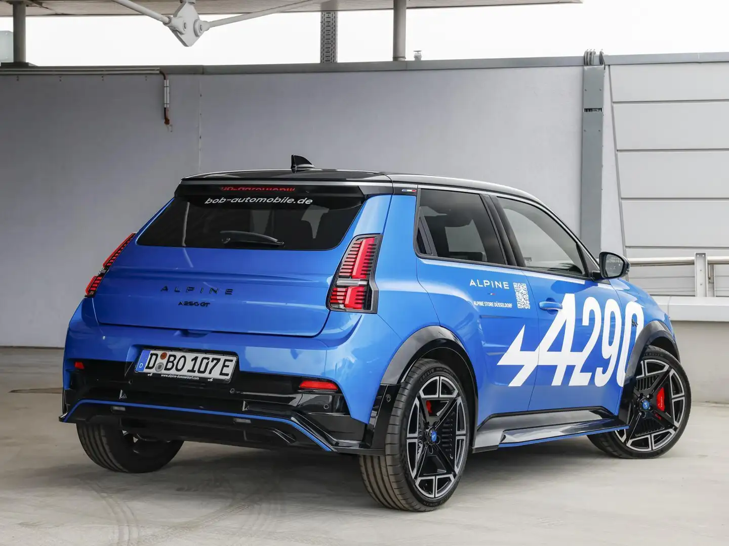 Alpine A290 GT Performance 8-fach bereift SHZ PDC KLIMA LM-Felgen BT Bleu - 2