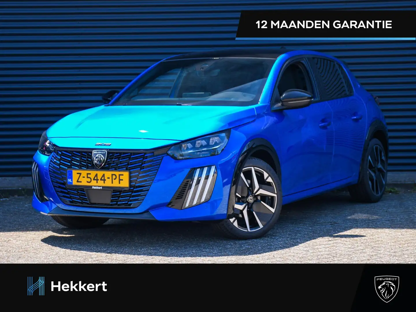 Peugeot 208 GT Hybrid 136pk Automaat PDC + CAM. | SFEERVERL. | Blau - 1
