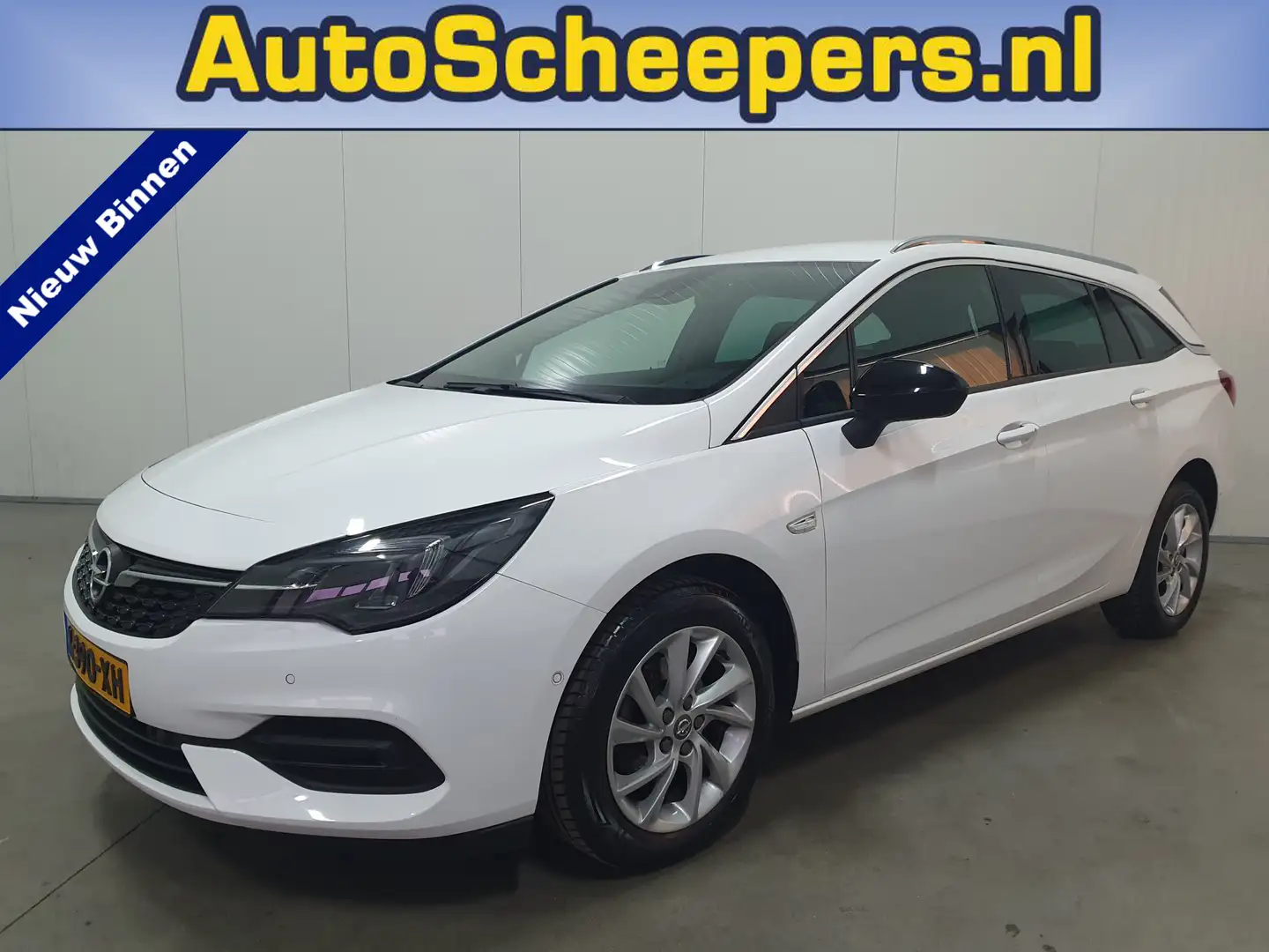 Opel Astra Sports Tourer 1.2 Elegance PDC/NAVI/CARPLAY/LED/TR Blanc - 1