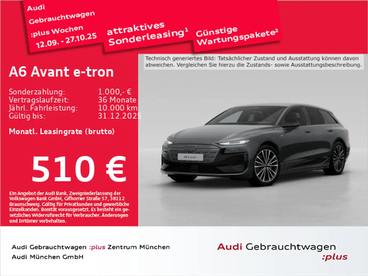 Audi S line performance LED+/B&O/20"Z Grau - 1