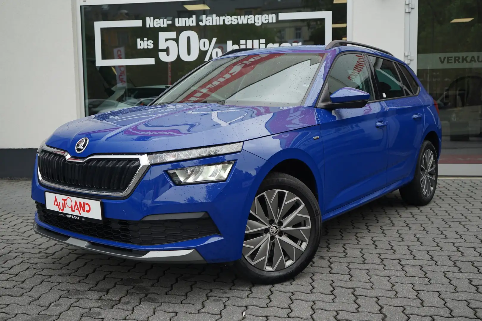 Skoda Kamiq 1.0 Clever LED SmartLink Sitzheizung PDC Blau - 2