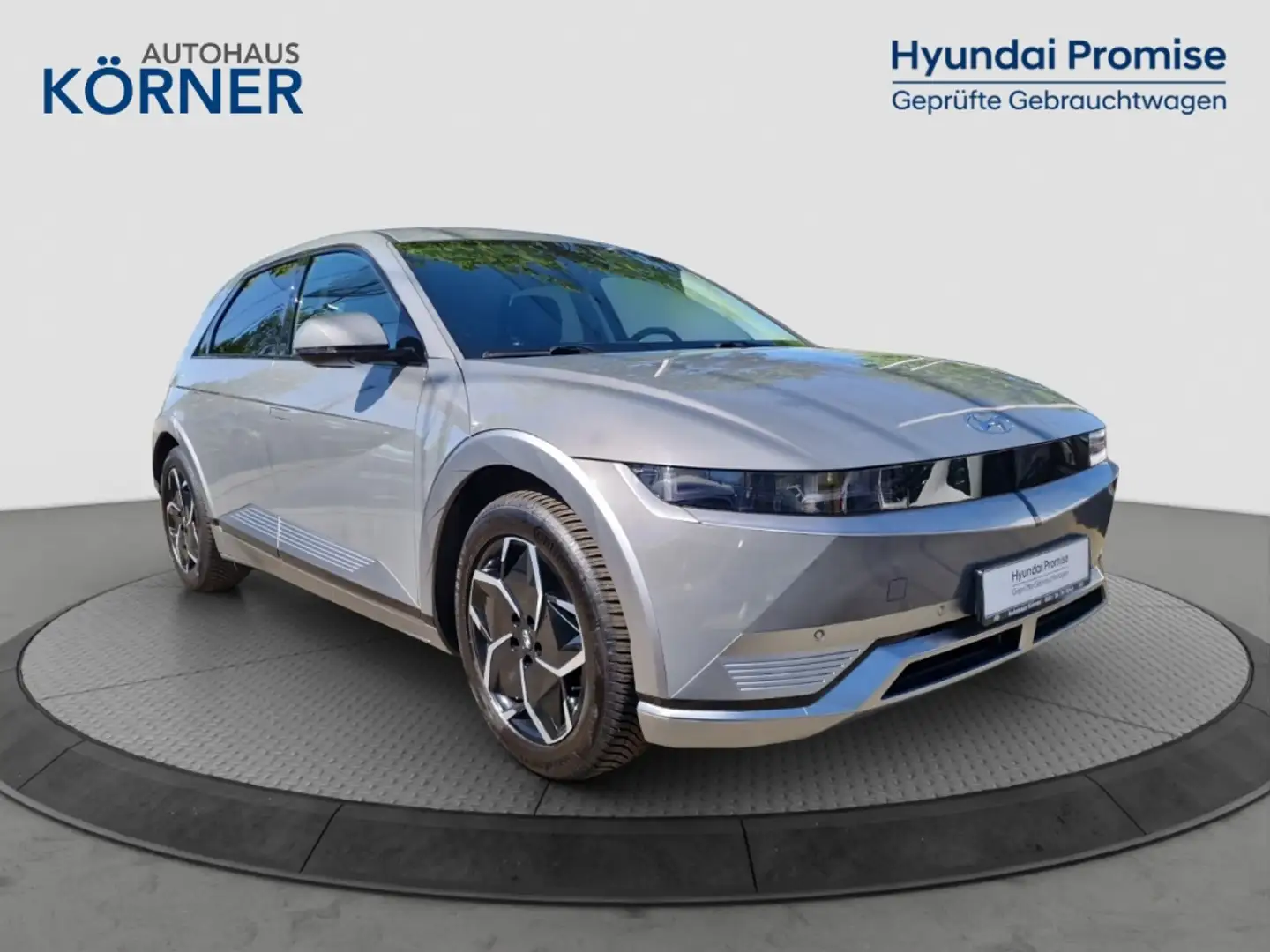 Hyundai IONIQ 5 TECHNIQ 72,6kWh *WÄRMEPUMPE*LED*CARPLAY*NAVI*LEDER Gri - 1