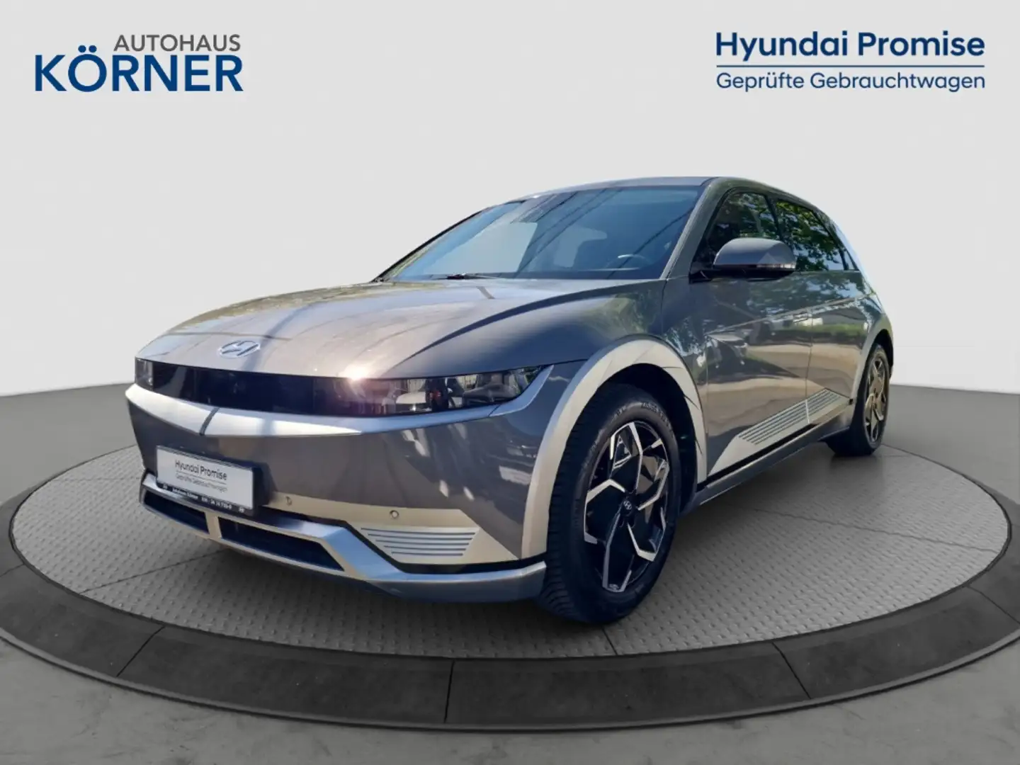 Hyundai IONIQ 5 TECHNIQ 72,6kWh *WÄRMEPUMPE*LED*CARPLAY*NAVI*LEDER Gri - 2