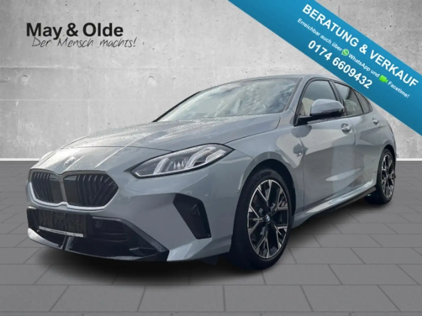 BMW 120 Aut. M Sport LED Navi Kamera ACC DAB Sitzhzg Grau - 1