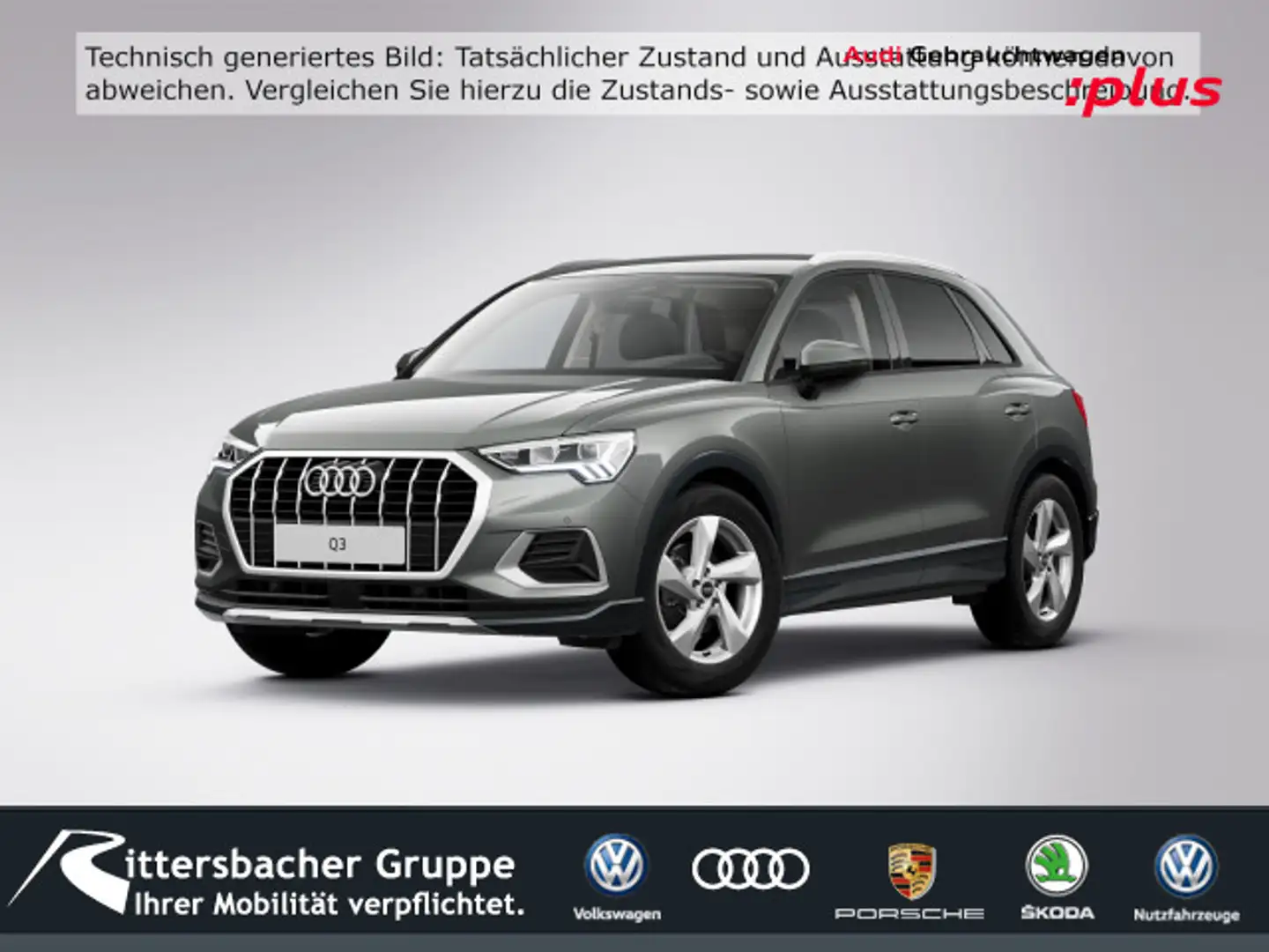 Audi Q3 35 TDI advanced Business+Assistenz+KomfortPak Grau - 1