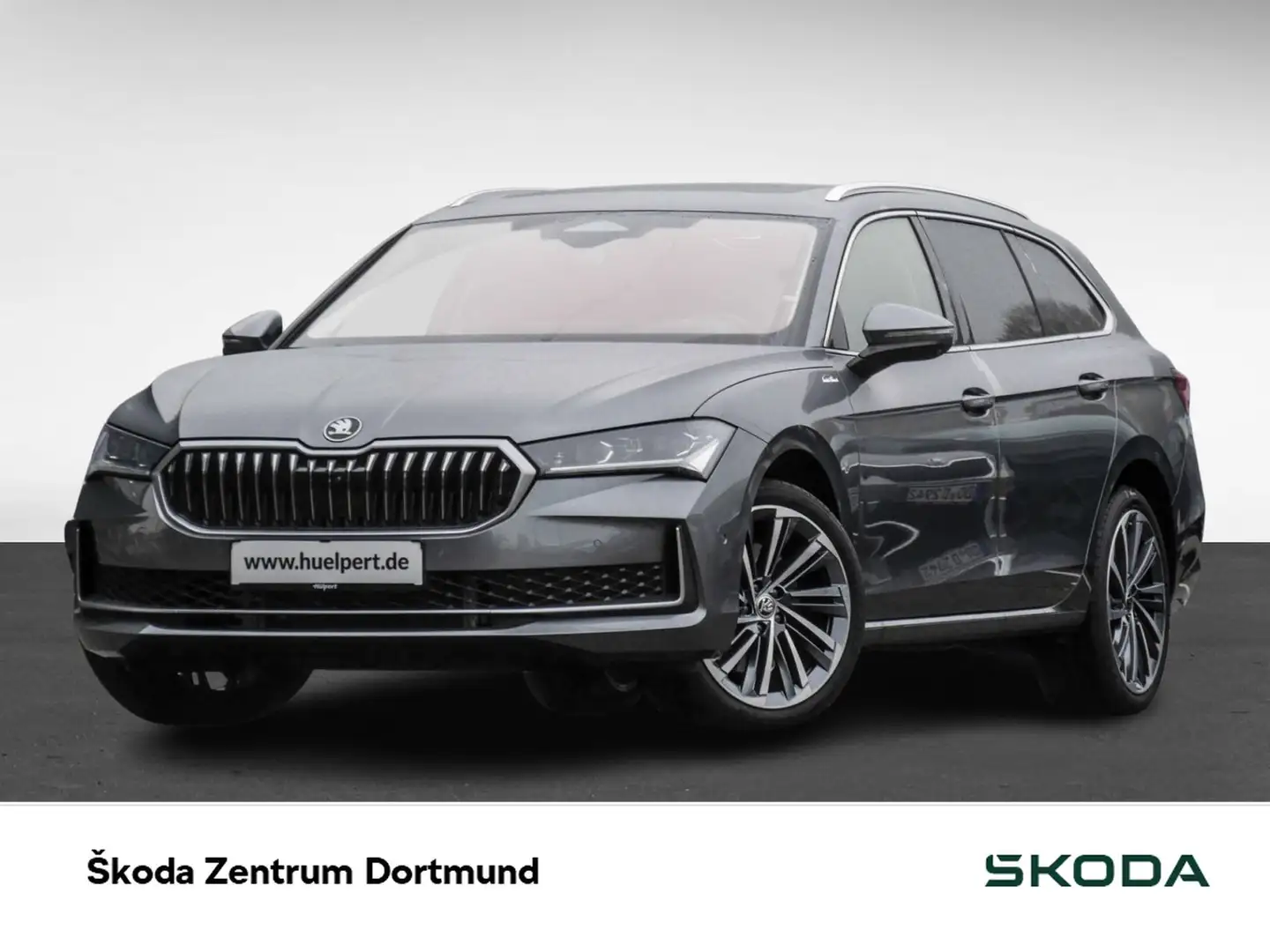 Skoda Superb Combi 2.0 L&K 4X4 LM19 PANO AHK ACC SITZH Gris - 1