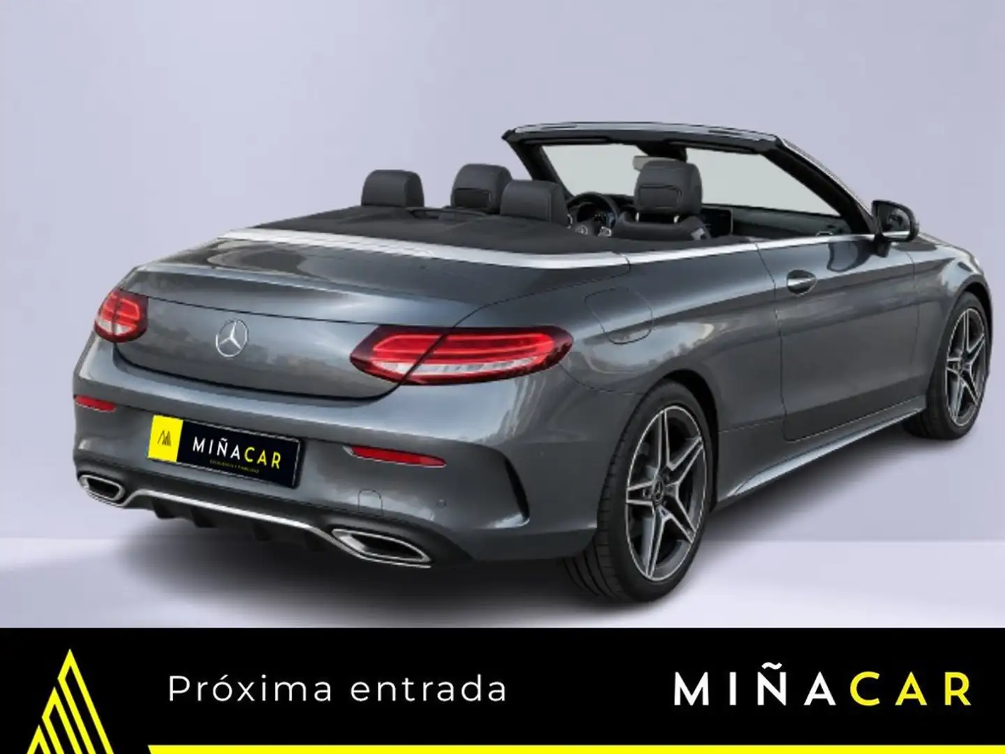 Mercedes-Benz C 200 Cabrio Gris - 2