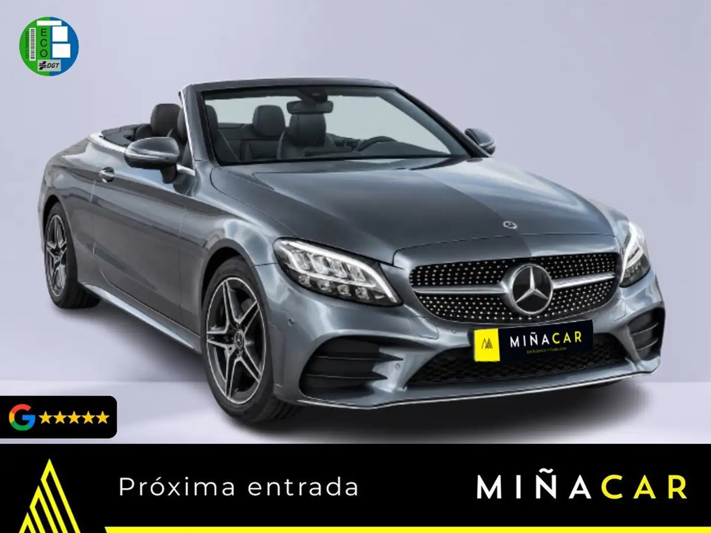 Mercedes-Benz C 200 Cabrio Gris - 1