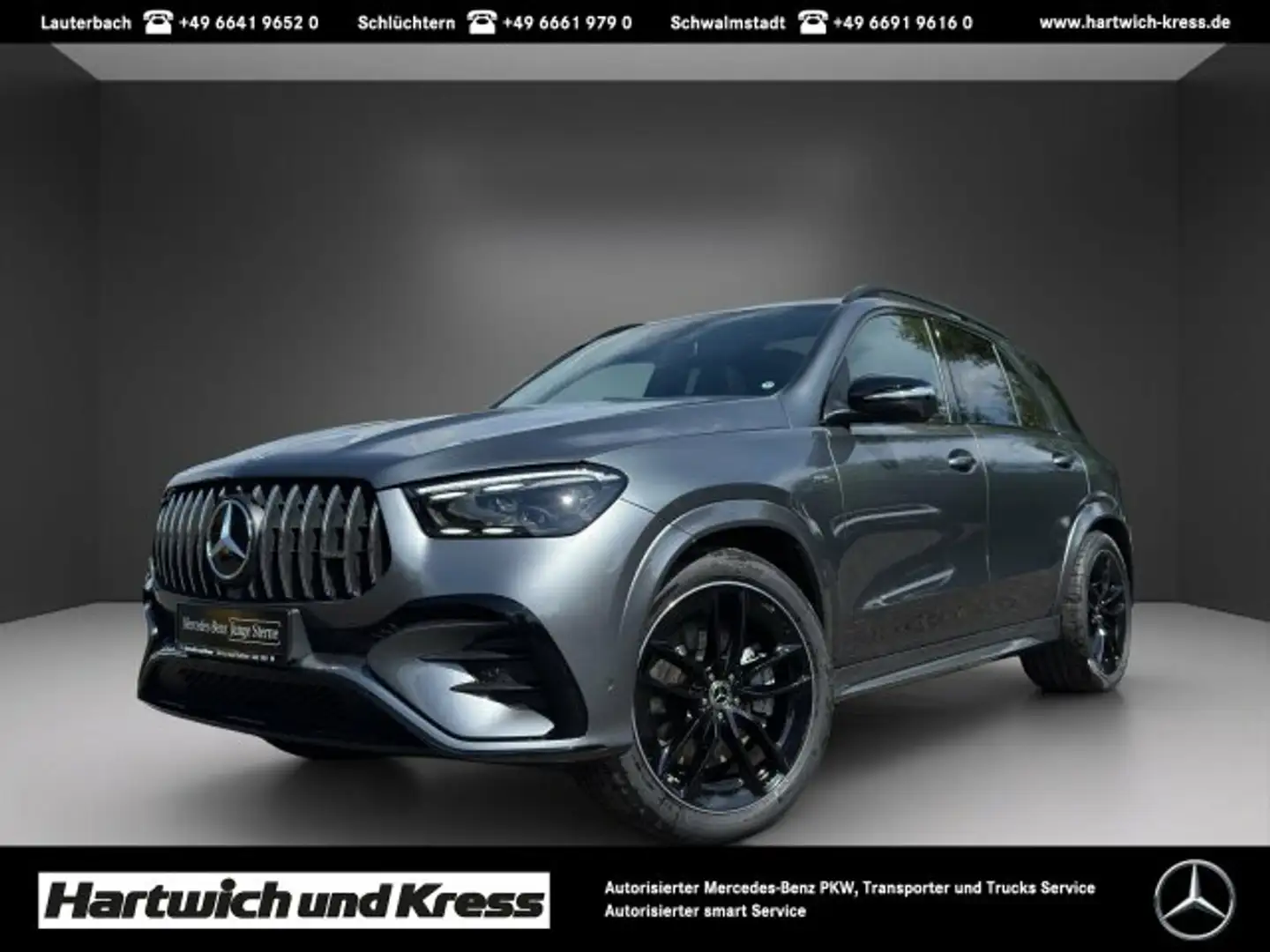 Mercedes-Benz GLE 53 AMG AMG GLE 53 4Matic+AHK+Burmester+360°+Totwinkel+ Gris - 1