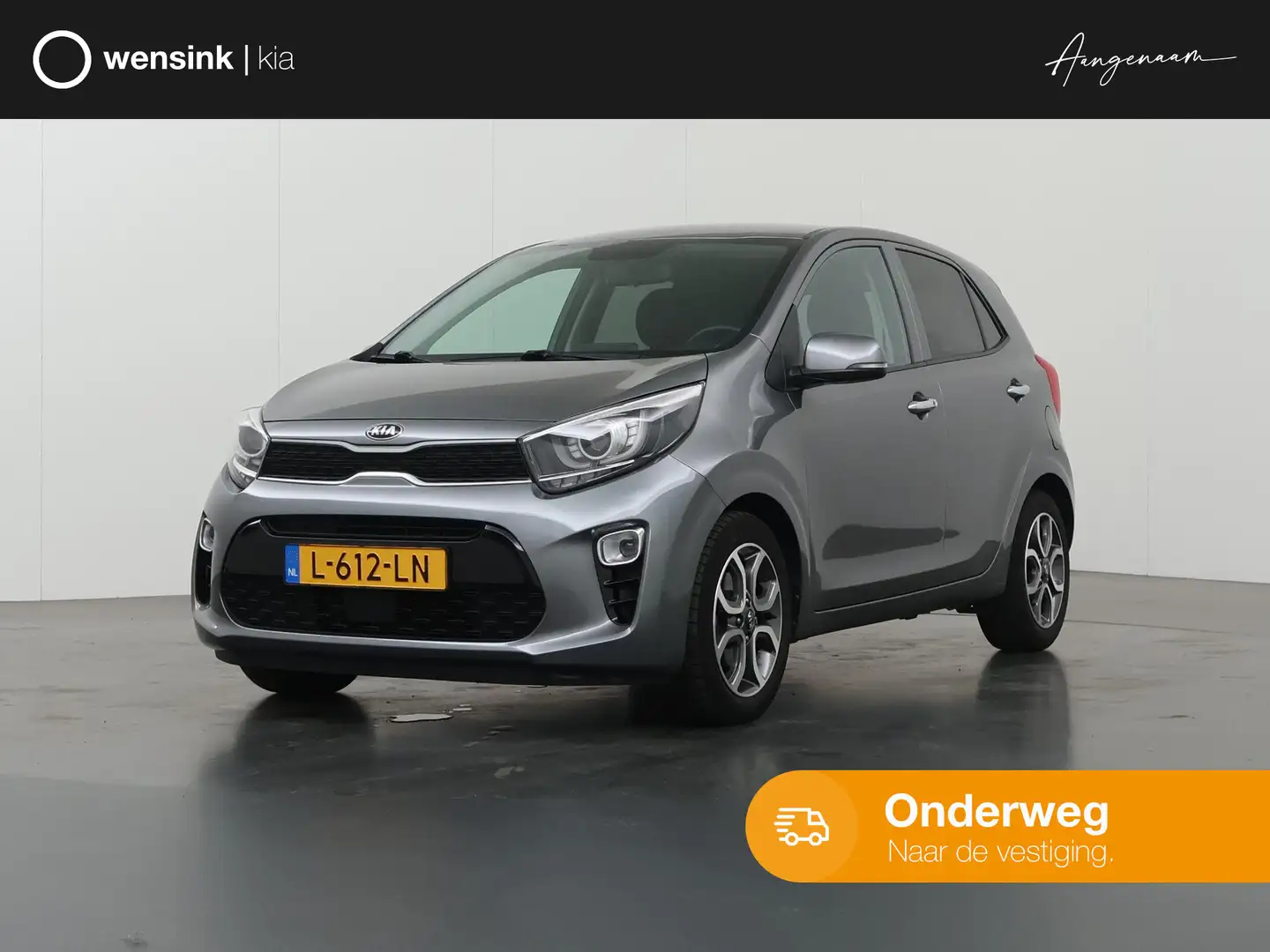 Kia Picanto 1.0 DPi DynamicPlusLine | Keyless | Navigatie | Pa Grijs - 1