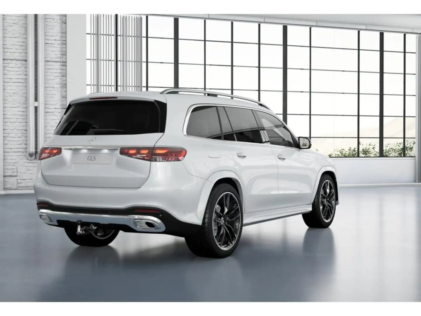 Mercedes-Benz GLS 580 4M AMG-Sport/E-ACTIVE/Stdhz/Pano/AHK/23" Weiß - 2