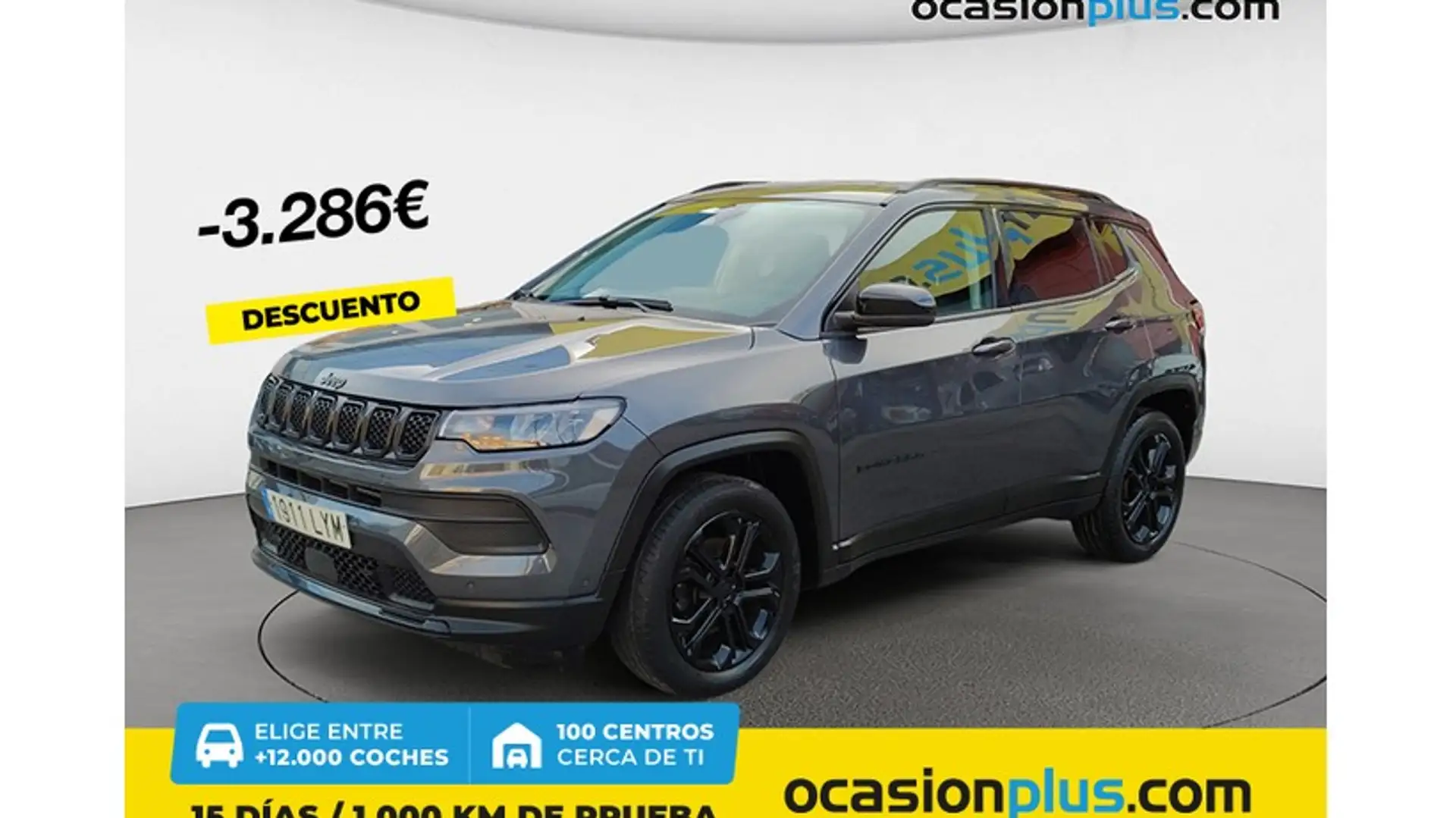 Jeep Compass 1.3 Gse T4 Night Eagle 4x2 130 Grijs - 1