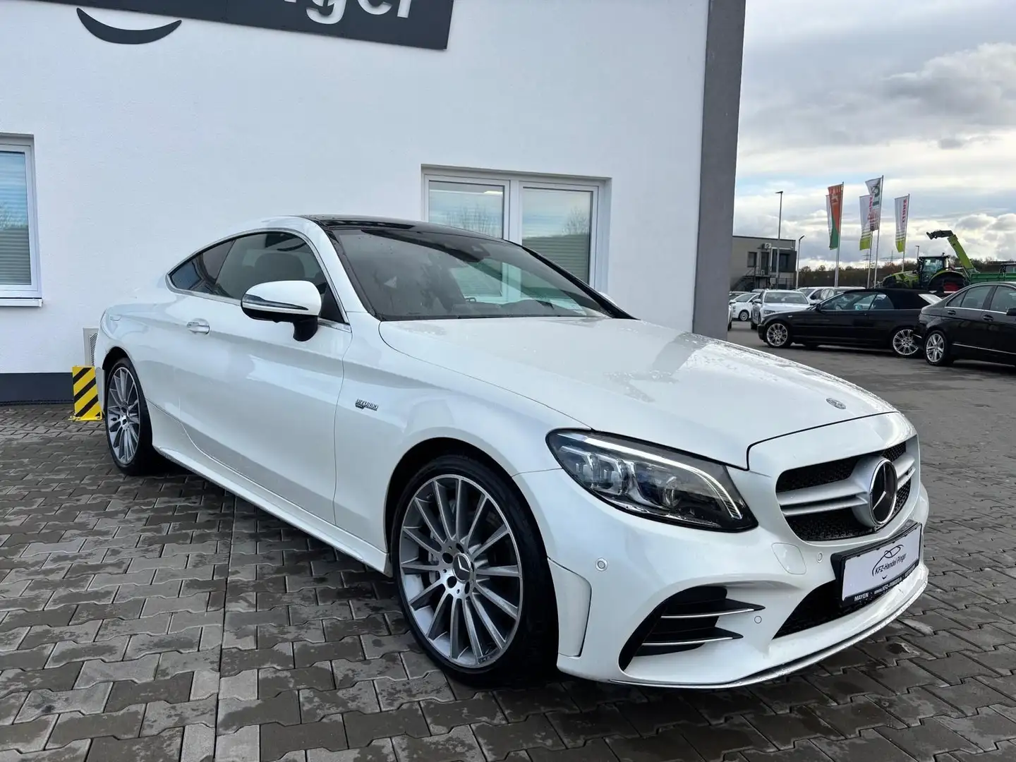 Mercedes-Benz C 43 AMG Coupe 4Matic LED/Burmester Blanc - 2