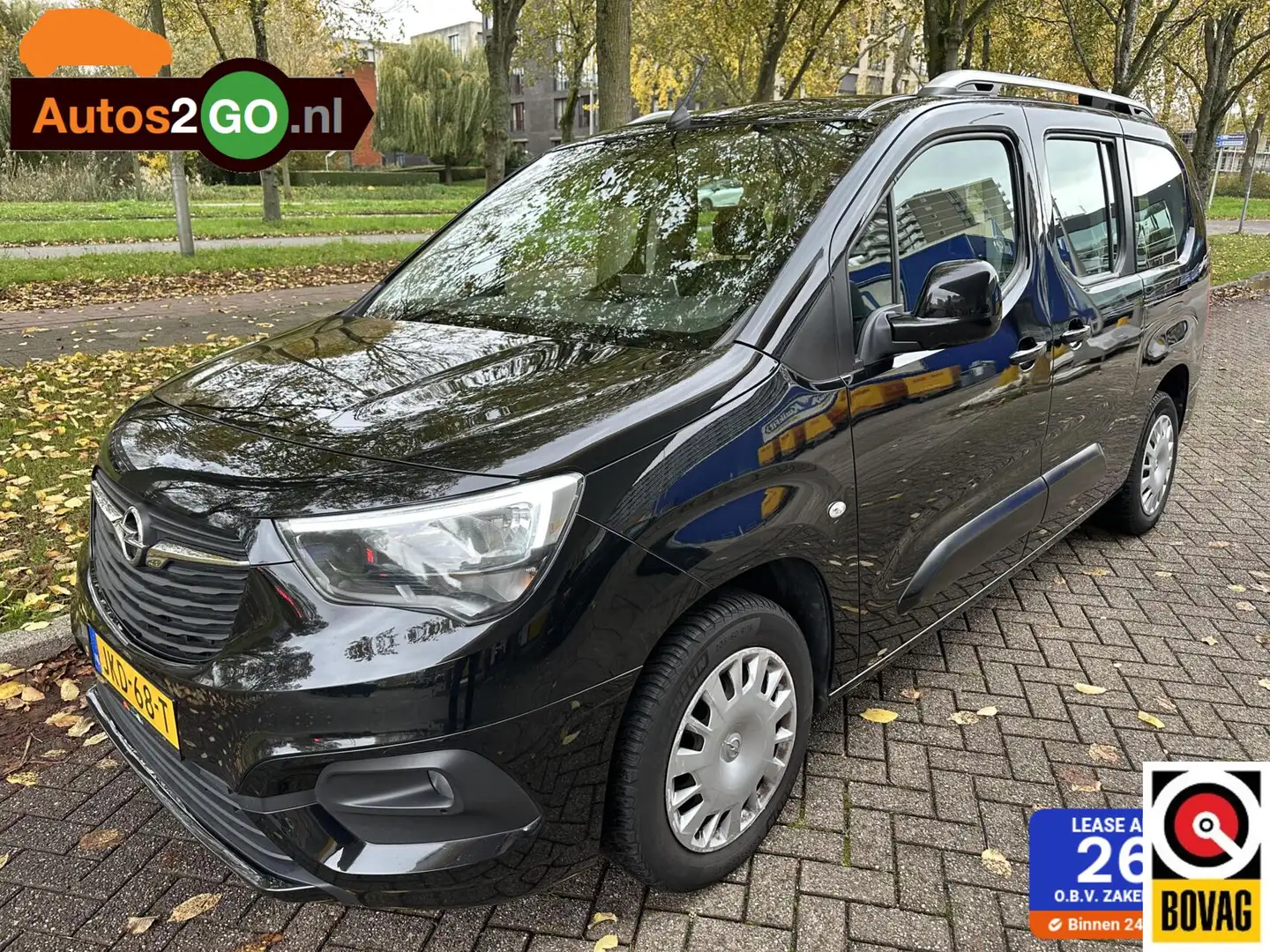 Opel Combo Tour 1.2 Turbo L2H1 Edition 7p. I Apple Carplay an Zwart - 1