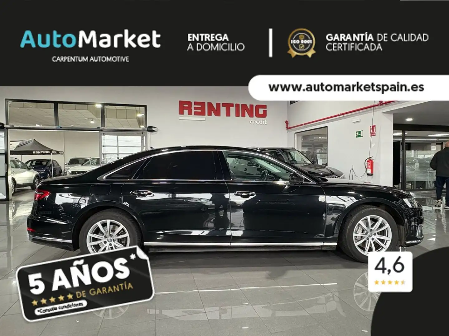 Audi A8 L 50 TDI quattro tiptronic Noir - 2