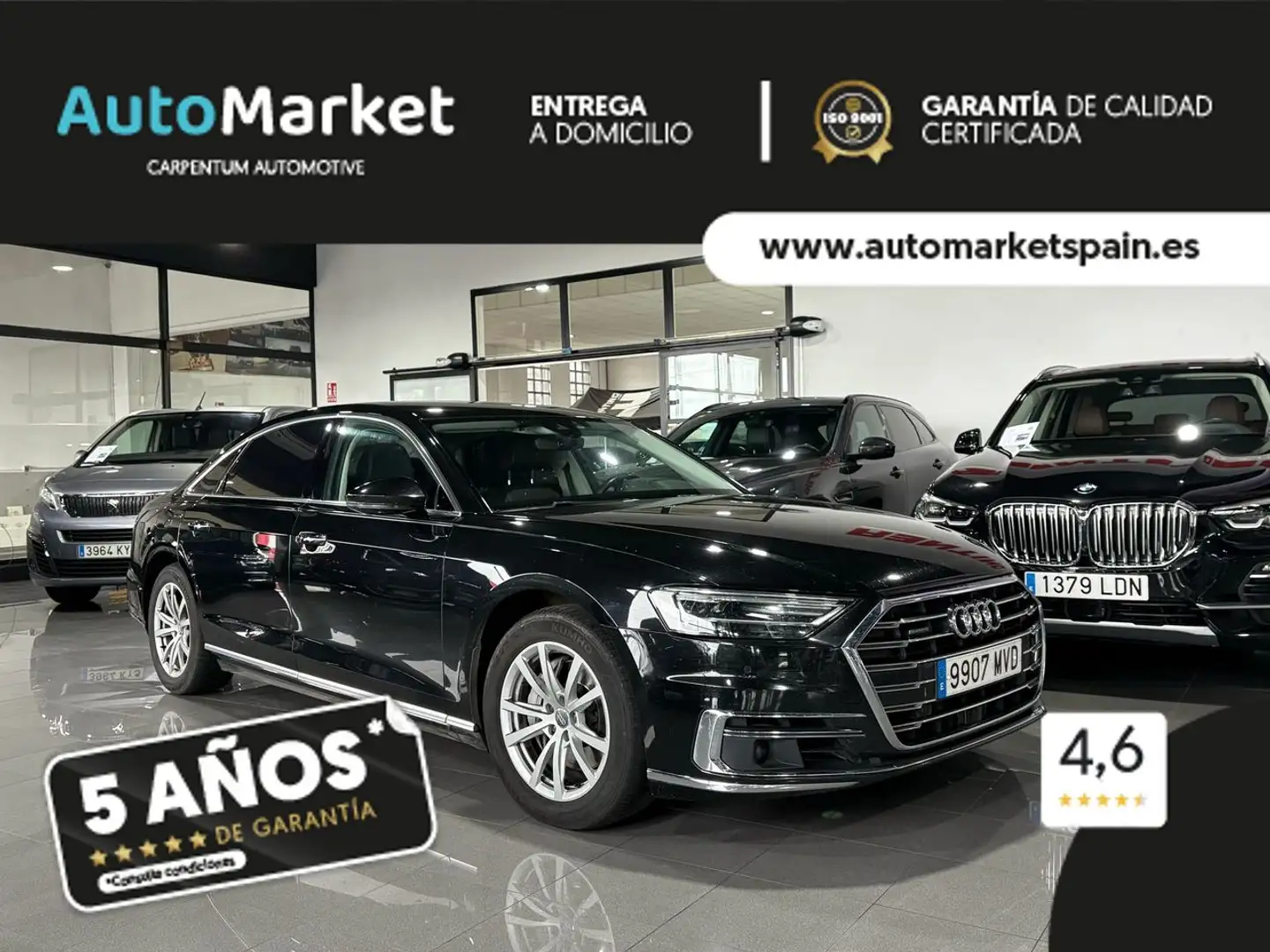 Audi A8 L 50 TDI quattro tiptronic Noir - 1