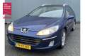 Peugeot 407 SW BJR 2007 2.0-16V 141 PK XS PANO | CRUISE | CLIM Blauw - thumbnail 1