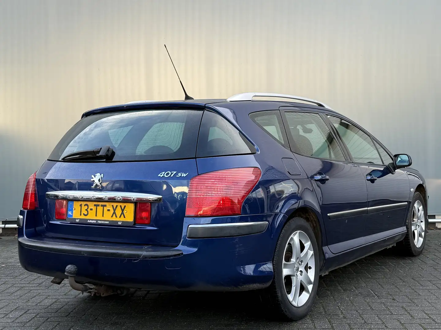 Peugeot 407 SW BJR 2007 2.0-16V 141 PK XS PANO | CRUISE | CLIM Blau - 2
