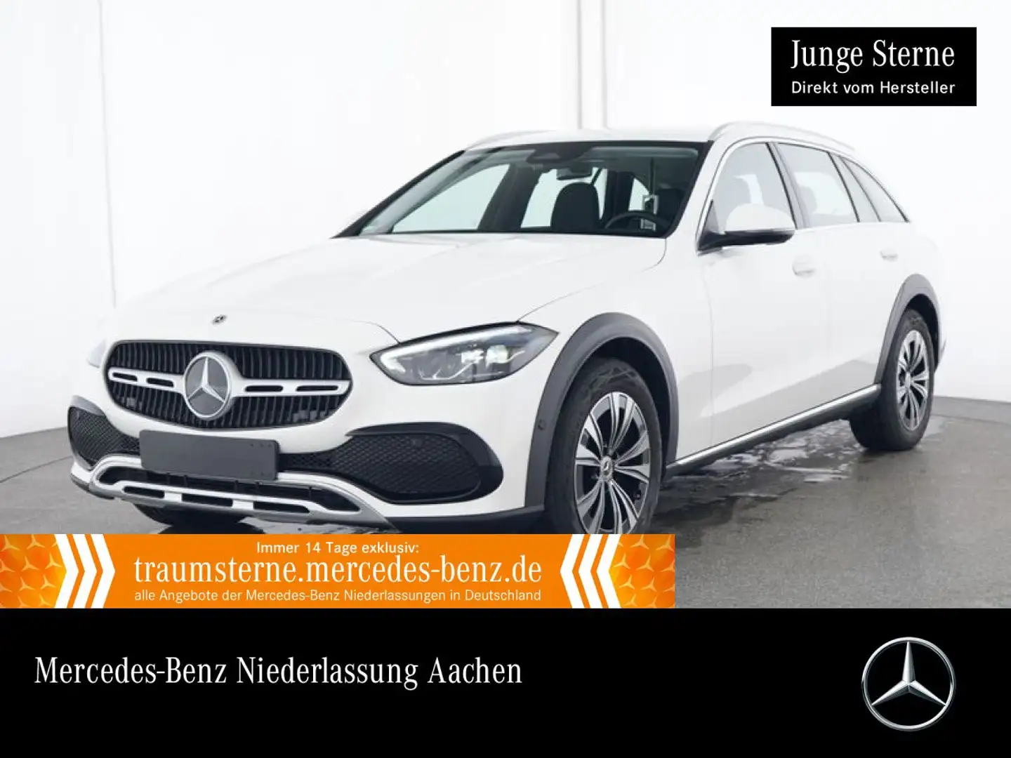 Mercedes-Benz C 220 d T 4M AVANTG+AHK+LED+KAMERA+TOTW+KEYLESS+9G Blanco - 1