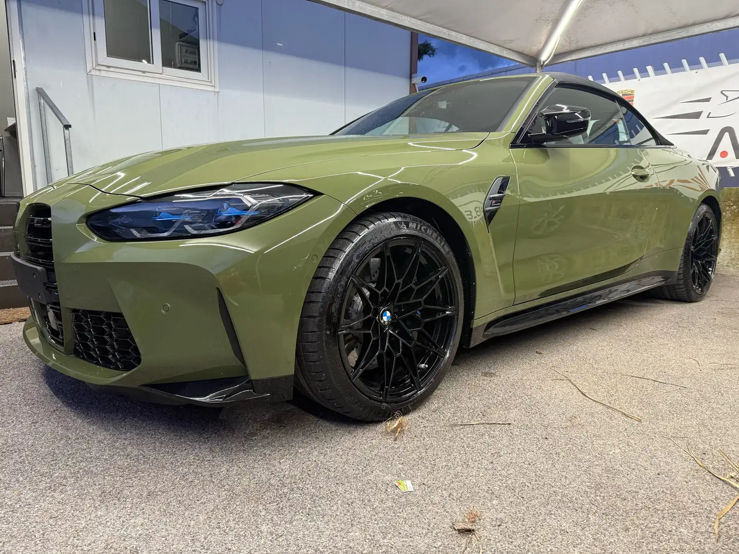 BMW M4 Cabrio 3.0 Competition M xdrive auto Verde - 1