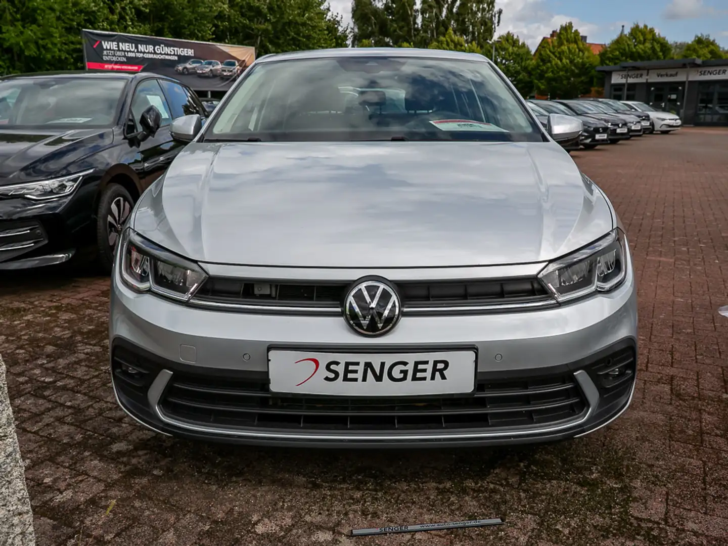 Volkswagen Polo 1.0 TSI Life PDC SHZ App-Connect Silber - 2