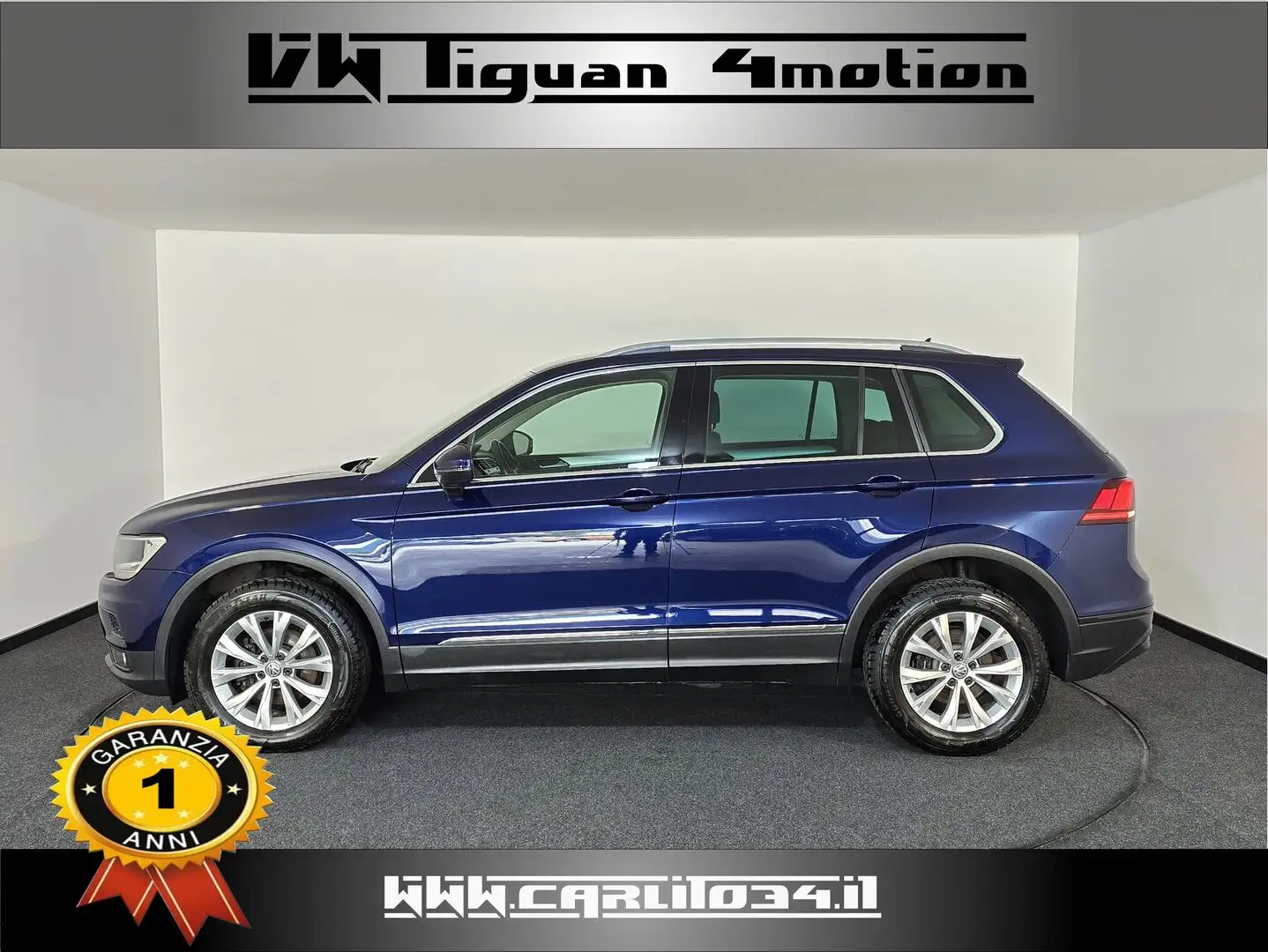 Volkswagen Tiguan 2.0 tdi Business 4motion 150cv dsg Blau - 2