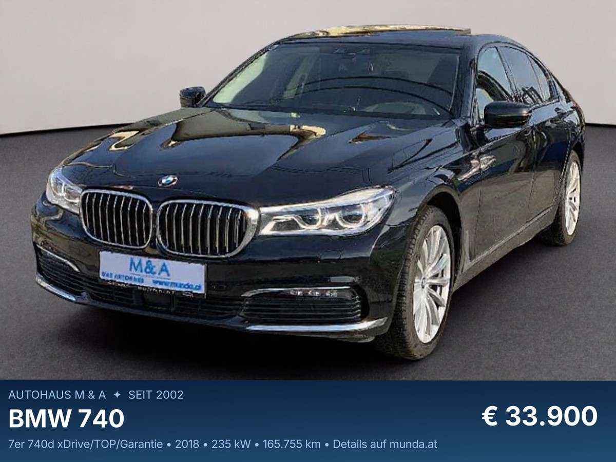2018 BMW 740