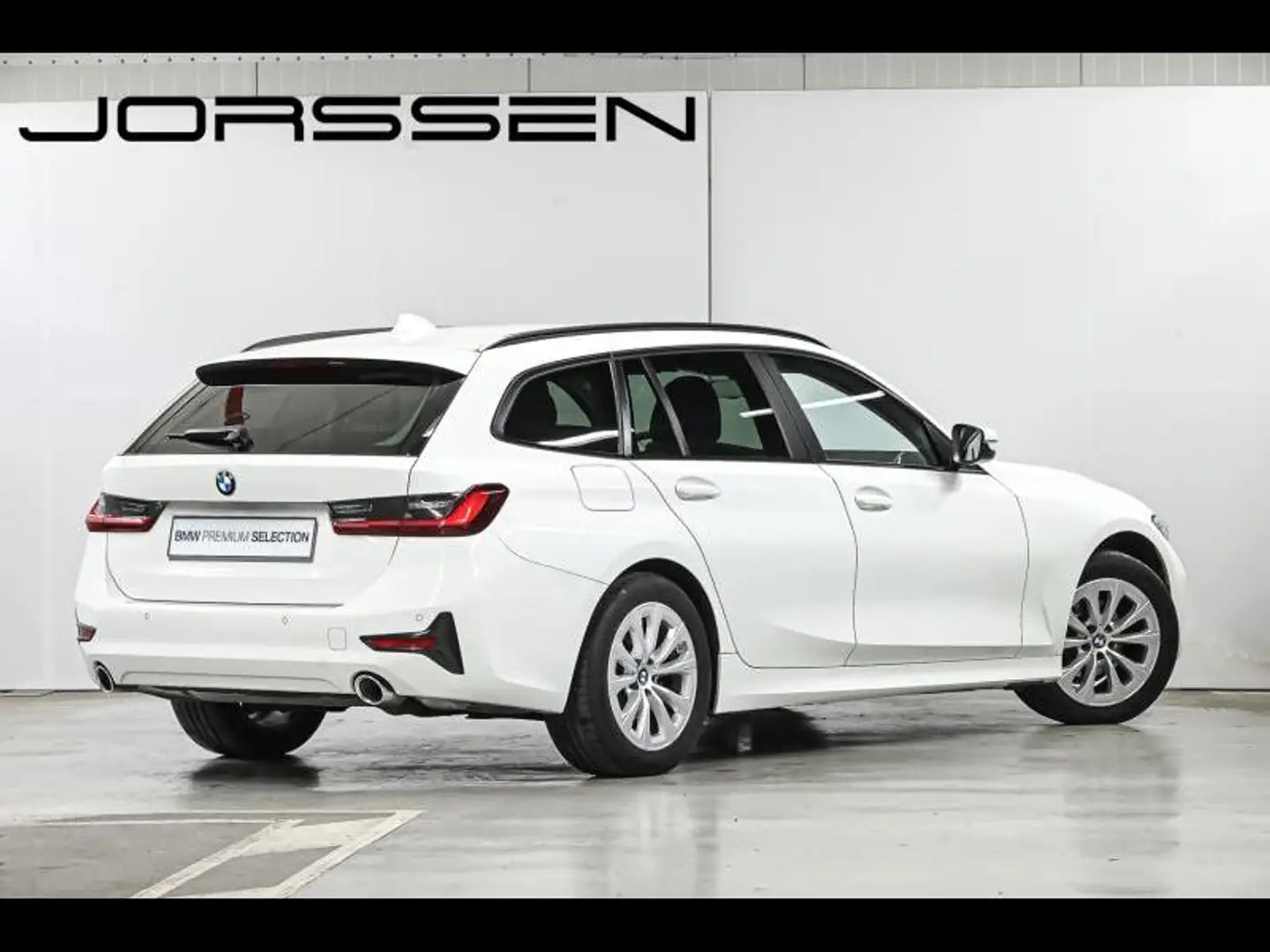 BMW 318 Touring Blanc - 2