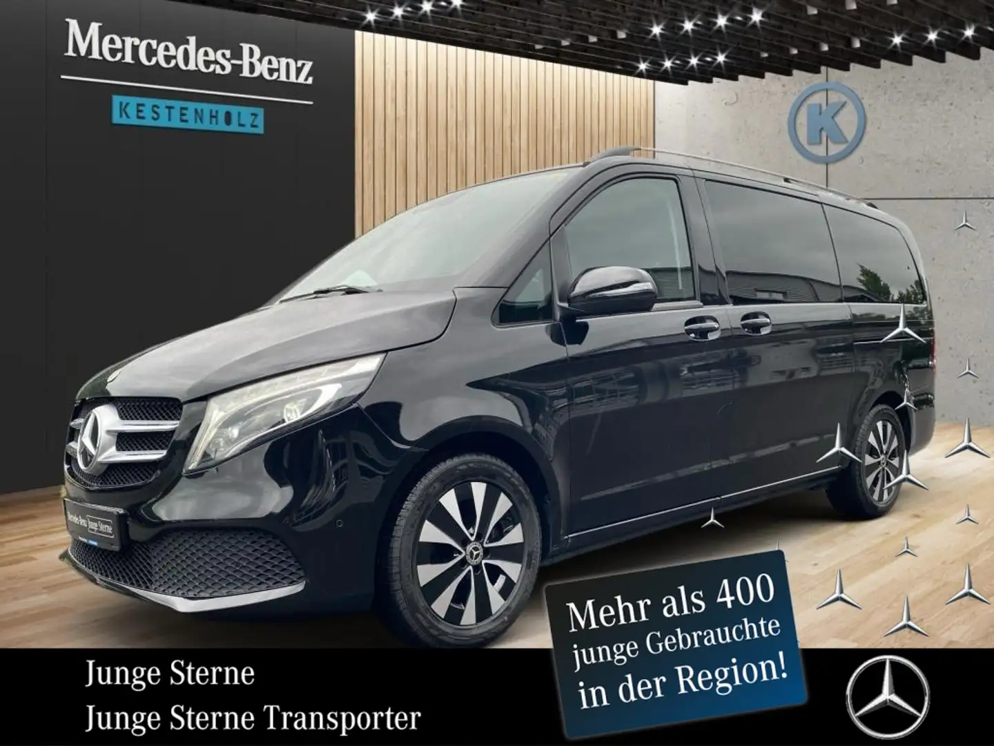 Mercedes-Benz V 220 d Lang *EDITION*AHK*SHZ*KAMERA*MBUX*LED* Schwarz - 1