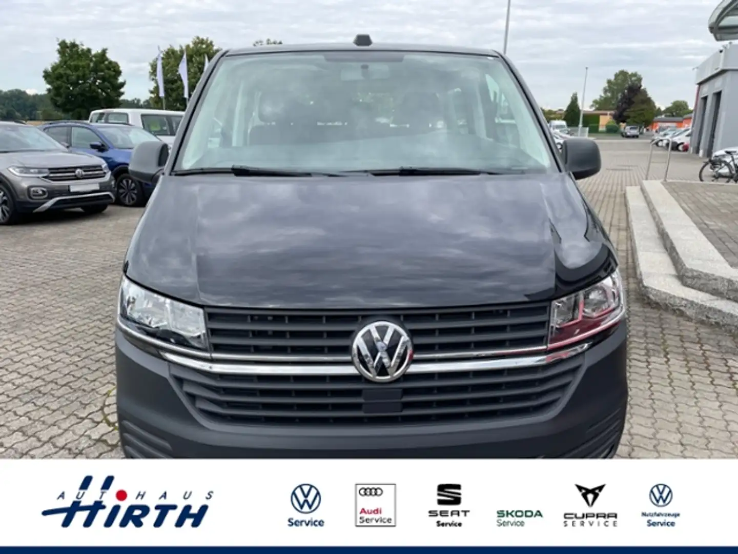 Volkswagen Transporter Caravelle T6.1 Trendline KR TDI DSG KLIMA Noir - 1