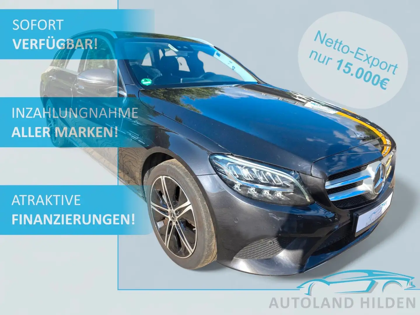 Mercedes-Benz C 300 de C -Klasse T-Modell 9G-TRONIC /1 Hand/18" Grau - 1