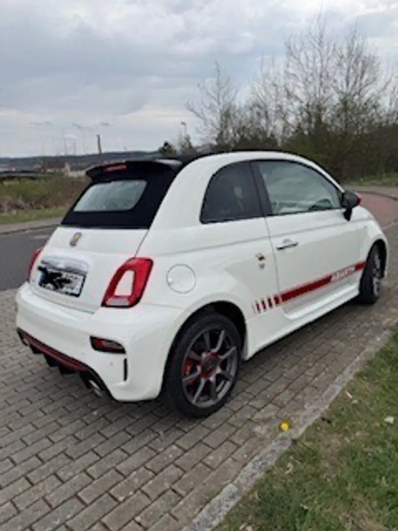 Abarth 595C Bílá - 2