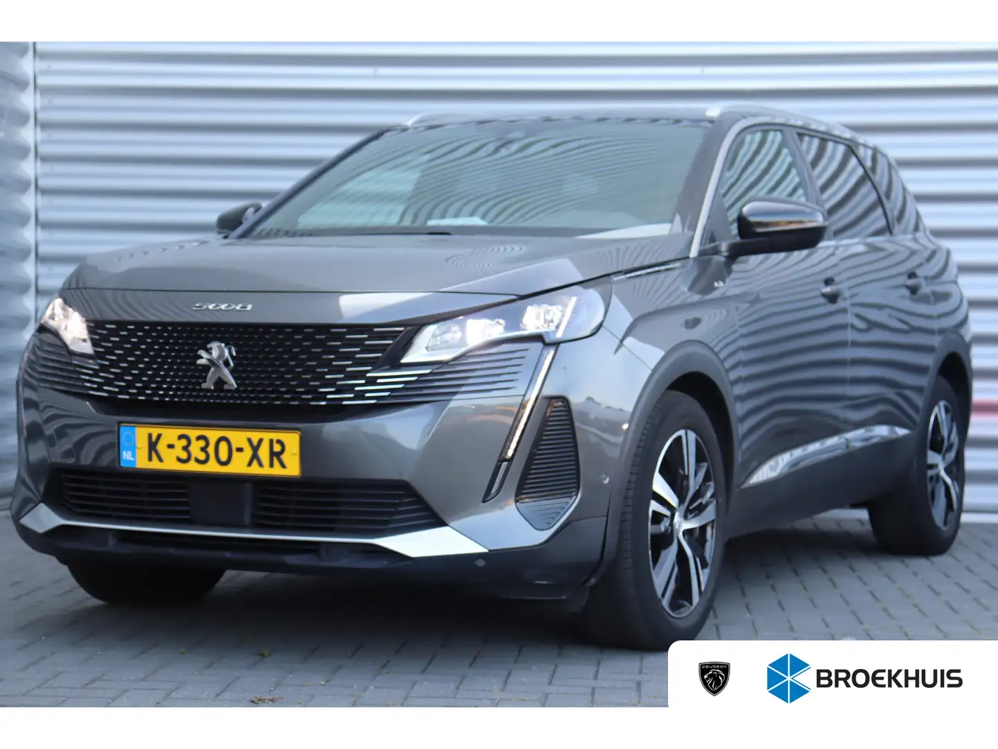 Peugeot 5008 1.6 PURETECH 180PK 7-ZITS GT PACK AUTOMAAT / NAVI Grijs - 1