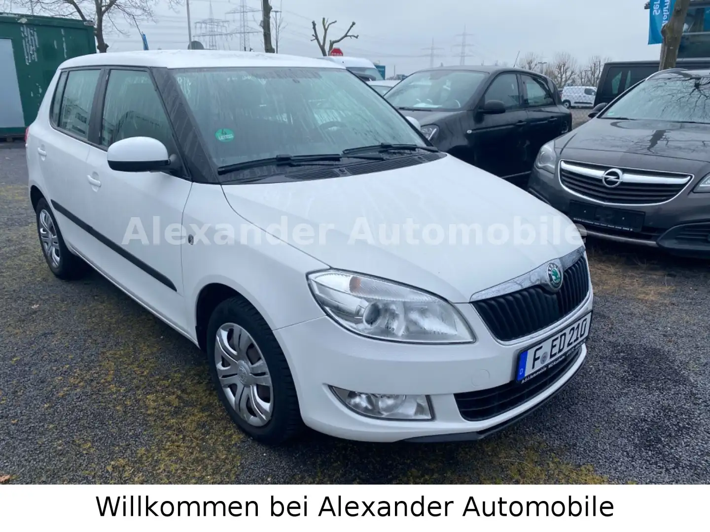 Skoda Fabia Ambition.1.6 TDI . EURO5 .TÜV NEU Weiß - 1